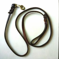 klin leather leash