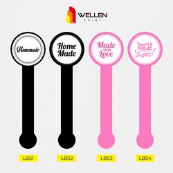 Label Sticker Seal Penutup Botol Madu Toples Kue Segel Serbaguna