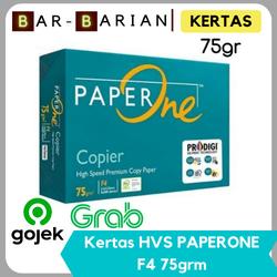 KERTAS HVS F4 75 GR PAPERONE / KERTAS HVS FOLIO 75 GRAM PAPER ONE