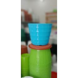 pot bunga lovenia 32 PM-8032 warna biru / pot lovenia biru 26cm
