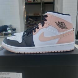 barely rose mid air jordan 1, Women's Fashion, Footwear, Sneakers on  Carousell
