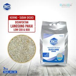 PASIR SILIKA MEDIA FILTER AIR | PASIR SILIKA KDK MESH 20X40