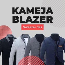 Kemeja Blazer Sweater Jas Pria DRB Ori
