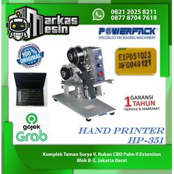 Hot Code Printer Mesin Cetak Expired Date HP-351 POWERPACK