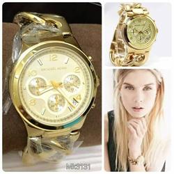 Jual Jam Michael Kors MK3131 Gold Tone 