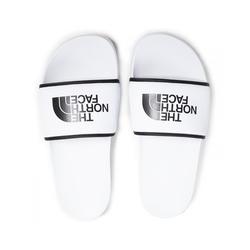 black north face sliders