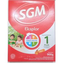 SGM Eksplor 1+ Rasa Vanilla 900gr - Susu Formula Anak