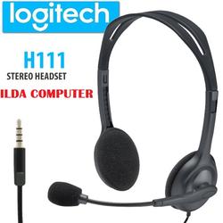 Headphone Logitech H111 Stereo Headset Single Jack
