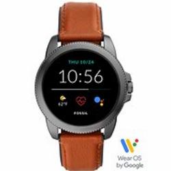 Q Explorist FTW4003 Brown Leather Strap 