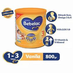 bebelac 3 vanila 800gr