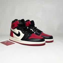 Jual Air Jordan 1 Bred Toe Murah \u0026 Terbaik - Harga Terbaru May 2022