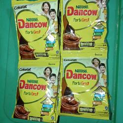 DANCOW FORTIGRO NESTLE SUSU BUBUK INSTAN 10 SACHET 39 Gr COKLAT