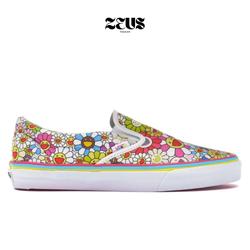 vans with flowers