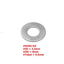 Jual Ring M3 SS304 A2 - Jakarta Timur - MekanikAutomation | Tokopedia