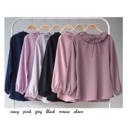 Jual Blouse Lengan Panjang Wanita Model Desain Terbaru Harga November 2021