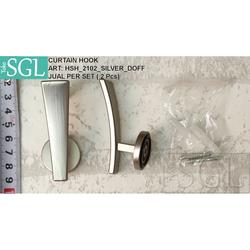 CURTAIN HOOKS / HOOK GORDEN/ AKSESORI GORDEN - (HSH_2102_SILVER_DOFF)