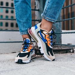 nike air max 270 react fossil hyper blue black