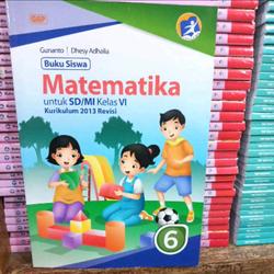 Jual Buku Matematika Kelas 6 Kurikulum 2013 Di Jawa Barat Harga Terbaru 2021