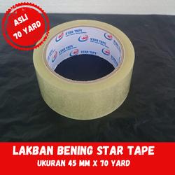 lakban bening 2 inchi clear 45 x 70 yard