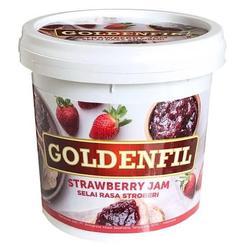 Goldenfil Strawberry Jam 1 KG ( 50% buah asli )