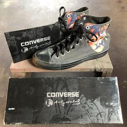 converse andy warhol face print