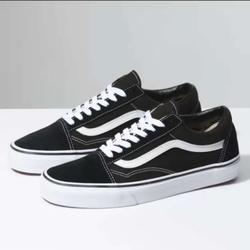 solid black high top vans