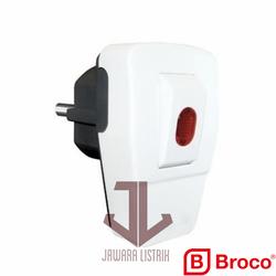 Jual Steker Lampu Broco 13311 / Steker + Switch ON OFF Broco Colokan ...