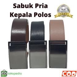 Sabuk Gesper Ikat Pinggang Pria Remaja dan Dewasa Model Jepit Terbaru Bahan Kulit Sintetis