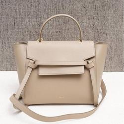 light taupe celine belt bag