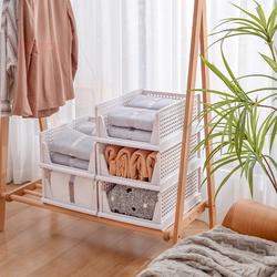 Rak Laci Lipat Storage Box Multifungsi Rak Susun Pakaian