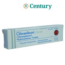 CHLORAMFECORT CREAM 10 GR/INFEKSI KULIT/GATAL/RUAM/EKSIM