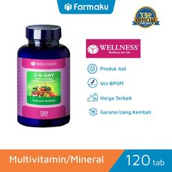 Wellness Multivitamin/Mineral 2-A-Day 120 Tablet - Suplemen Kesehatan