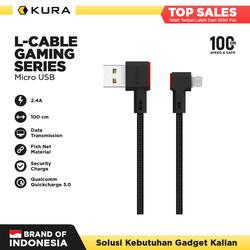 KURA L Cable ( Gaming Series ) - Kabel Data Micro USB
