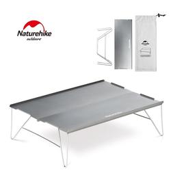 Meja camping naturehike NH17Z001-L meja lipat mini aluminium ringan