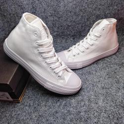 converse all white leather