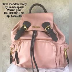 steve madden bprep logo backpack