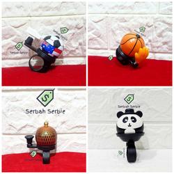 BEL TAIWAN BOLA DUNIA BASKET BENDERA SEPEDA ANAK TING ALLOY WARNA HORN BELL KLAKSON STANG PETIK