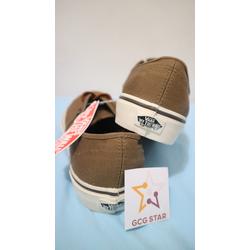 brown checkered vans