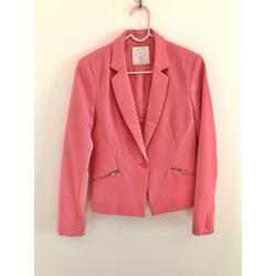 bubblegum pink blazer