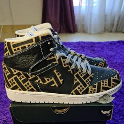 Nike air Jordan 1 Mid custom lila 59,95€