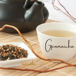 Genmaicha -Japanese roasted brown rice-Teh hijau beras panggang