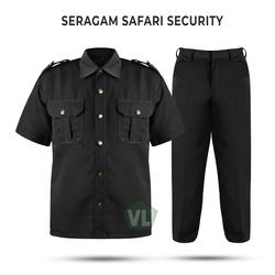 Setelan Safary Security / Baju Seragam Safari Satpam Driver Supir