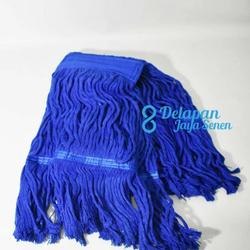 Refill Mop Cotton / Refill Pel Katun /Refil Kain Jahit Tengah Red Blue Biru Merah