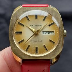 helbros quartz watch value