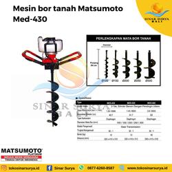 Promo Mesin Bor Tanah Biopori Matsumoto MED 680 WF + Mata Bor 100 mm ...