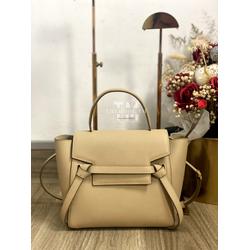 light taupe celine belt bag