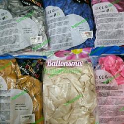 Balon metalik 12 inch ( 1si 100pc/pack)