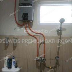 Jual paket water heater gas Ariston/Modena plus pemasangan - Modena, unit  instalasi - Jakarta Barat - Edelweis Premium Bathroom | Tokopedia