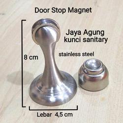 Penahan Pintu Magnet Tempel Baut Door Stoper Stopper pengganjal Stop