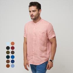 Peternation kemeja pure linen sanghai pendek all variant